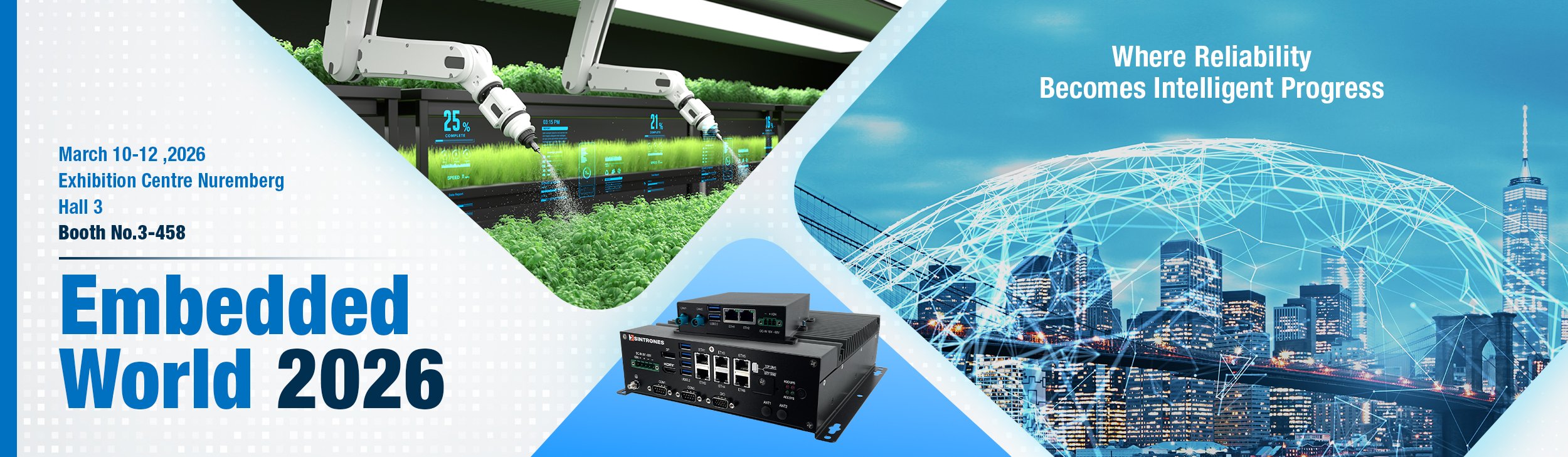 Embedded world 2026 Nuremberg | SINTRONES