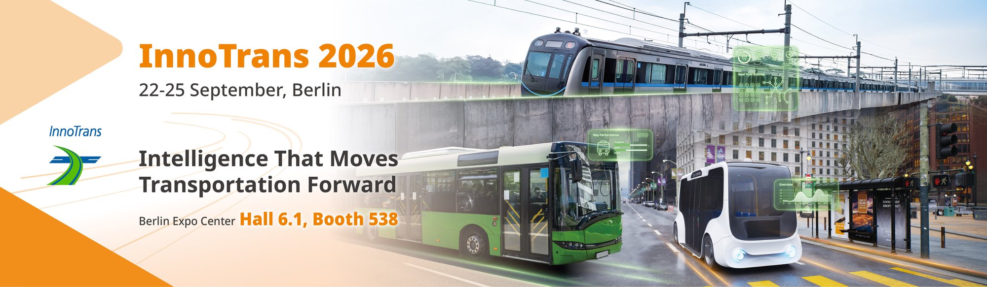 InnoTrans 2026 Hall 6.1, Booth 538